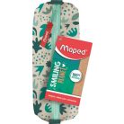 MAPED Tolltartó, újrahasznosított anyag, cipzáras, MAPED "Smiling Planet"