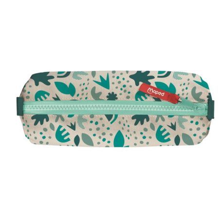 MAPED Tolltartó, újrahasznosított anyag, cipzáras, MAPED "Smiling Planet"