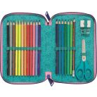 MAPED Tolltartó, töltött, 2 emeletes, cipzáras, MAPED, unikornis