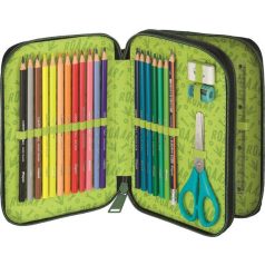   MAPED Tolltartó, töltött, 2 emeletes, cipzáras, MAPED, dinoszaurusz