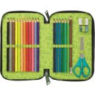 MAPED Tolltartó, töltött, 2 emeletes, cipzáras, MAPED, dinoszaurusz