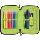 MAPED Tolltartó, töltött, 2 emeletes, cipzáras, MAPED, dinoszaurusz