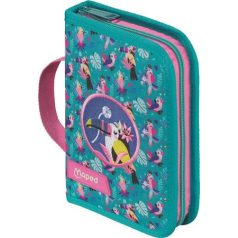   MAPED Tolltartó, töltött, klapnis, cipzáras, MAPED, trópusi