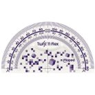 MAPED Vonalzókészlet, műanyag, törhetetlen, 3 darabos, MAPED "Pixel Party Twist'n Flex"