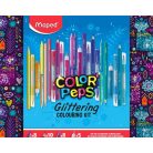 MAPED Csillámos színező készlet, MAPED "Color'Peps", 31 darabos