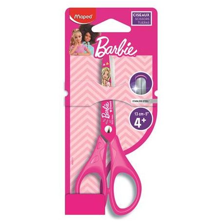 MAPED BB Olló, iskolai, 13 cm, MAPED "Barbie"