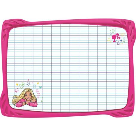 MAPED BB Fehértábla, törhetetlen, MAPED "Barbie"