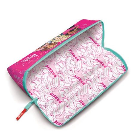 MAPED BB Tolltartó, háromszög alakú, kifordítható, cipzáras, MAPED "Barbie Open XXL"