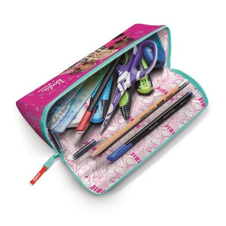 MAPED BB Tolltartó, háromszög alakú, kifordítható, cipzáras, MAPED "Barbie Open XXL"