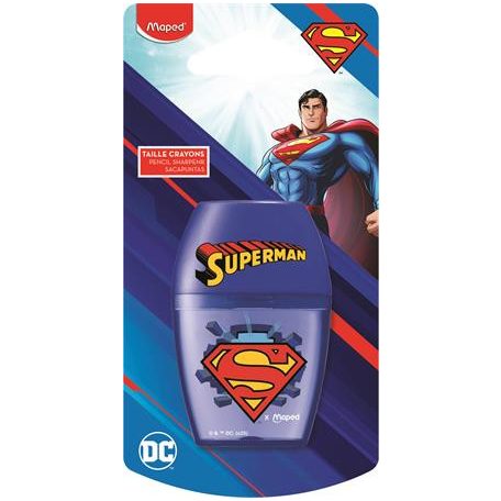 MAPED Hegyező, egylyukú, tartályos, MAPED "Superman Shaker"