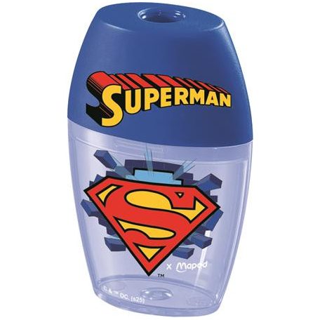 MAPED Hegyező, egylyukú, tartályos, MAPED "Superman Shaker"