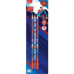   MAPED Grafitceruza, HB, háromszögletű, MAPED "Superman", 6 db