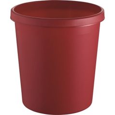 HELIT Papírkosár, 18 liter, HELIT, piros