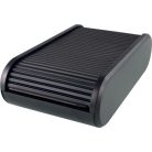 HELIT Névjegytartó, 300 db-os, rolós, fekvő, HELIT "Linear", fekete