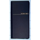 PANTA PLAST Névjegytartó, 96 db-os, PANTA PLAST, fekete