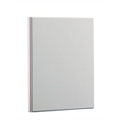 PANTA PLAST Gyűrűs könyv, panorámás, 4 gyűrű, 25 mm, A4, PP/karton, PANTA PLAST, fehér