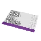 PANTA PLAST Könyökalátét, A3, 410x297 mm, színezhető, szamárfül védővel, PANTA PLAST, "virágos"
