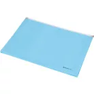 PANTA PLAST Irattartó tasak, A4, PP, cipzáras, talpas, PANTA PLAST, pasztellkék
