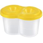 PANTA PLAST Ecsettál, fedéllel, PANTAPLAST "Duo"