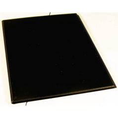   PANTA PLAST Konferencia mappa, A4, műbőr, PANTA PLAST, fekete