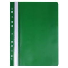   VICTORIA OFFICE Gyorsfűző, lefűzhető, PP, A4, VICTORIA OFFICE, zöld