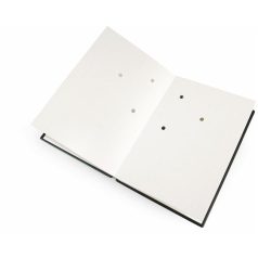   VICTORIA OFFICE Aláírókönyv, A4, 20 részes, karton, műbőr hatású borító, VICTORIA OFFICE, fekete