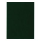 VICTORIA OFFICE Oklevéltartó, plüss, A4, VICTORIA OFFICE, zöld