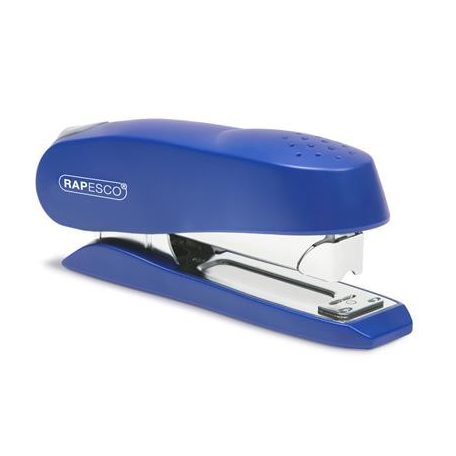 RAPESCO Tűzőgép, 24/6-8, 26/6-8, 50 lap, RAPESCO "Luna Half-Strip", kék