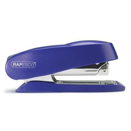 RAPESCO Tűzőgép, 24/6-8, 26/6-8, 50 lap, RAPESCO "Luna Half-Strip", kék