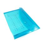 RAPESCO Irattartó tasak, A4+, PP, patentos, RAPESCO "Eco", vegyes csillogó színek