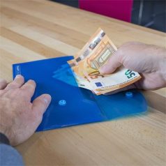   RAPESCO Irattartó tasak, DL, patentos, RAPESCO "Eco", áttetsző vegyes színek