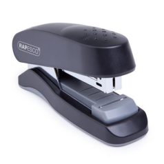   RAPESCO Tűzőgép, 24/6, 26/6, 25 lap, könnyített tűzés, lapos tűzés, RAPESCO "Flat Clinch", fekete