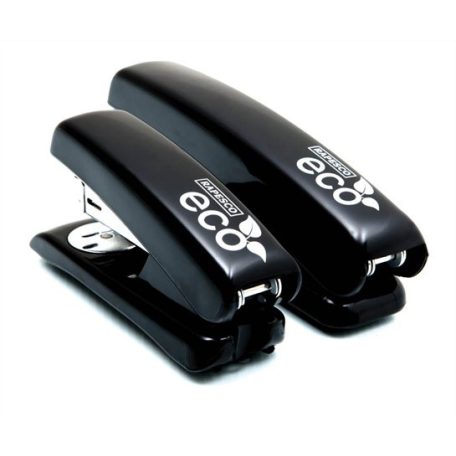 RAPESCO Tűzőgép, 24/6, 26/6, 20 lap, RAPESCO "ECO Half-Strip", fekete
