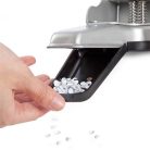 RAPESCO Lyukasztó, állítható lyukszámú, 32 lap, RAPESCO "Heavy Duty", fekete-szürke