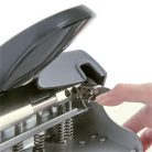 RAPESCO Lyukasztó, állítható lyukszámú, 32 lap, RAPESCO "Heavy Duty", fekete-szürke