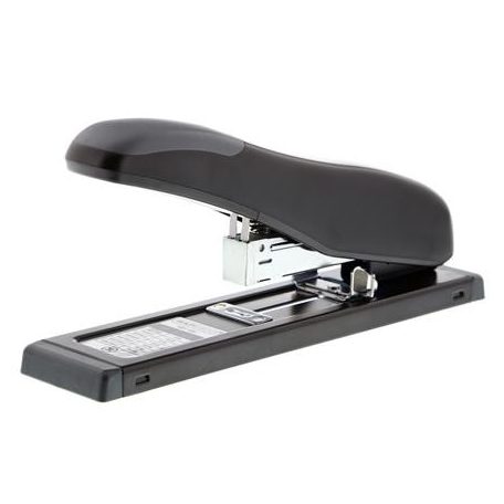 RAPESCO Tűzőgép, nagyteljesítményű, 923/6-13, 24/6-8, 100 lap, antibakteriális, RAPESCO "ECO HD-100", fekete