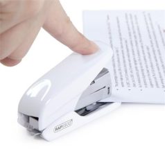   RAPESCO Tűzőgép, 24/6, 26/6, 20 lap, könnyített tűzés, RAPESCO "X5-Mini Less Effort", fehér