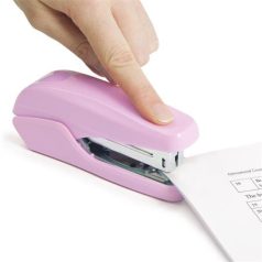   RAPESCO Tűzőgép, 24/6, 26/6, 25 lap, könnyített tűzés, RAPESCO "X5 Less Effort", világos rózsaszín