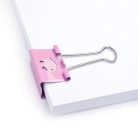 RAPESCO Bindercsipesz, 19 mm, "Fun", RAPESCO, világos rózsaszín