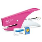 RAPESCO Tűzőgép, kézi, 21/4, 12 lap, RAPESCO "SP-64", rózsaszín