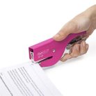 RAPESCO Tűzőgép, kézi, 21/4, 12 lap, RAPESCO "SP-64", rózsaszín