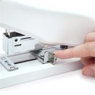 RAPESCO Tűzőgép, nagyteljesítményű, 923/6-13, 24/6-8, 100 lap, antibakteriális, RAPESCO "ECO HD-100", fehér