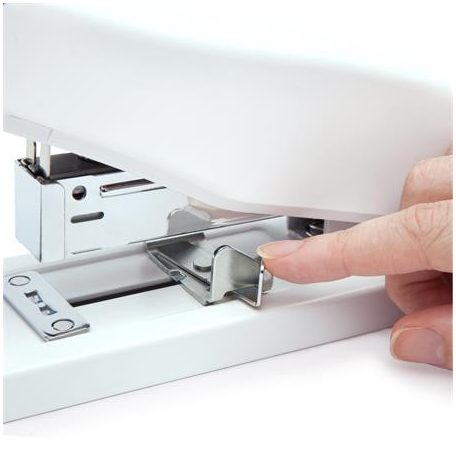 RAPESCO Tűzőgép, nagyteljesítményű, 923/6-13, 24/6-8, 100 lap, antibakteriális, RAPESCO "ECO HD-100", fehér