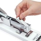 RAPESCO Tűzőgép, nagyteljesítményű, 923/6-13, 24/6-8, 100 lap, antibakteriális, RAPESCO "ECO HD-100", fehér