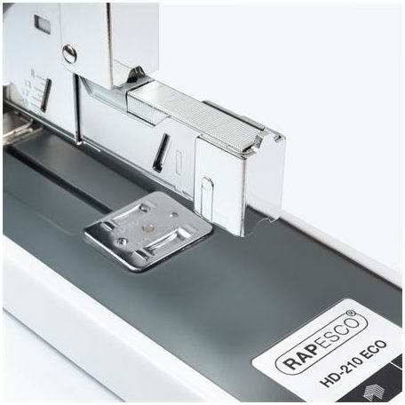 RAPESCO Tűzőgép, nagyteljesítményű, 923/10-24, 210 lap, RAPESCO "ECO HD-210", fehér