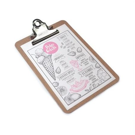 RAPESCO Felírótábla, fa, A5, RAPESCO