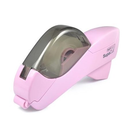 RAPESCO Ragasztószalag-adagoló, RAPESCO "SupaCut", világos rózsaszín