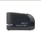 RAPESCO Tűzőgép, 26/6, 15 lap, elemes, USB töltővel, RAPESCO "626EL", fekete