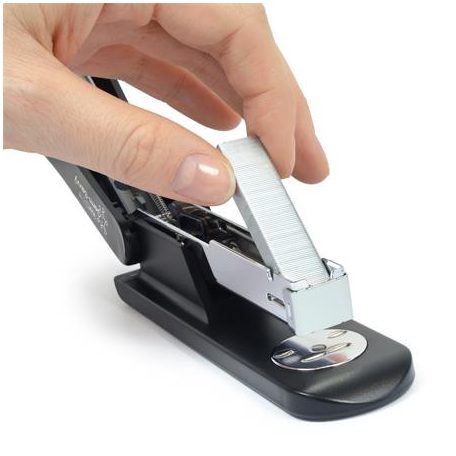 RAPESCO Tűzőgép, 24/6, 20 lap, antibakteriális, RAPESCO "Germ-Savvy ECO Sting Ray", fekete