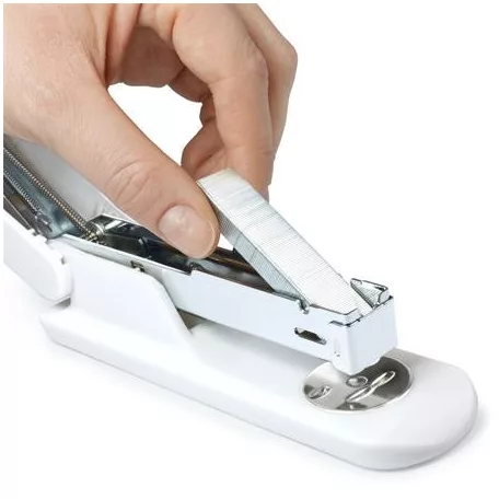 RAPESCO Tűzőgép, 24/6, 20 lap, antibakteriális, RAPESCO "Germ-Savvy ECO Sting Ray", fehér